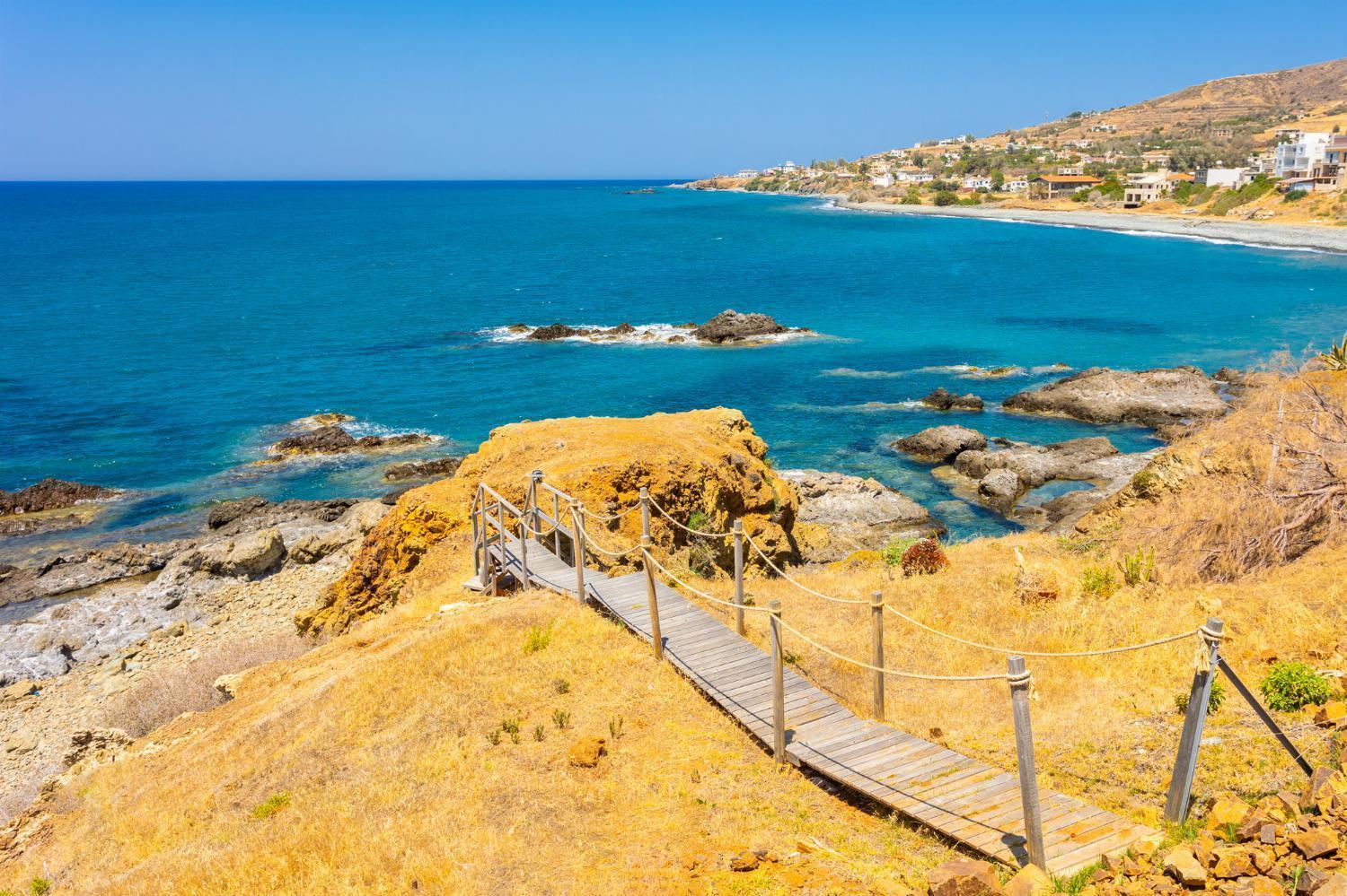 Villa Beach Heaven Pomos Exterior photo