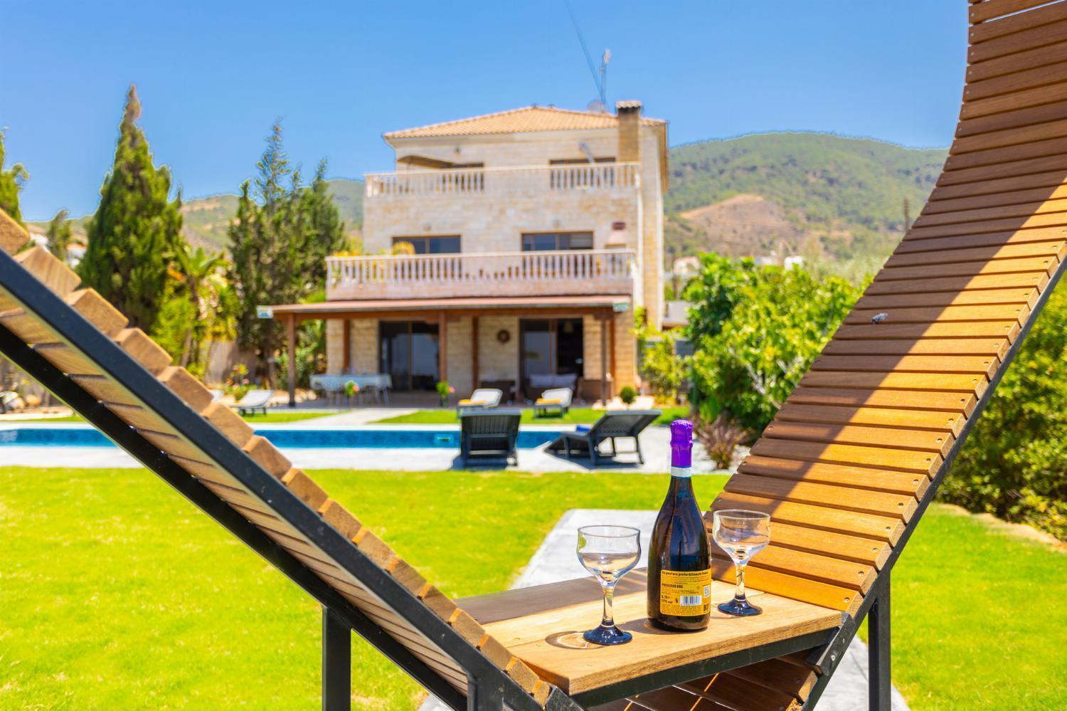 Villa Beach Heaven Pomos Exterior photo