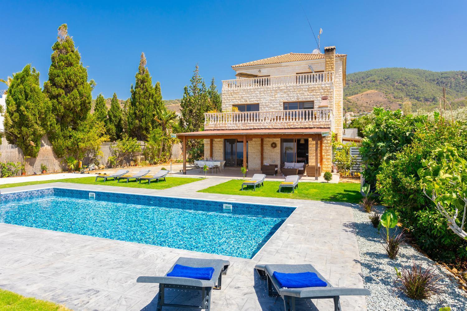Villa Beach Heaven Pomos Exterior photo