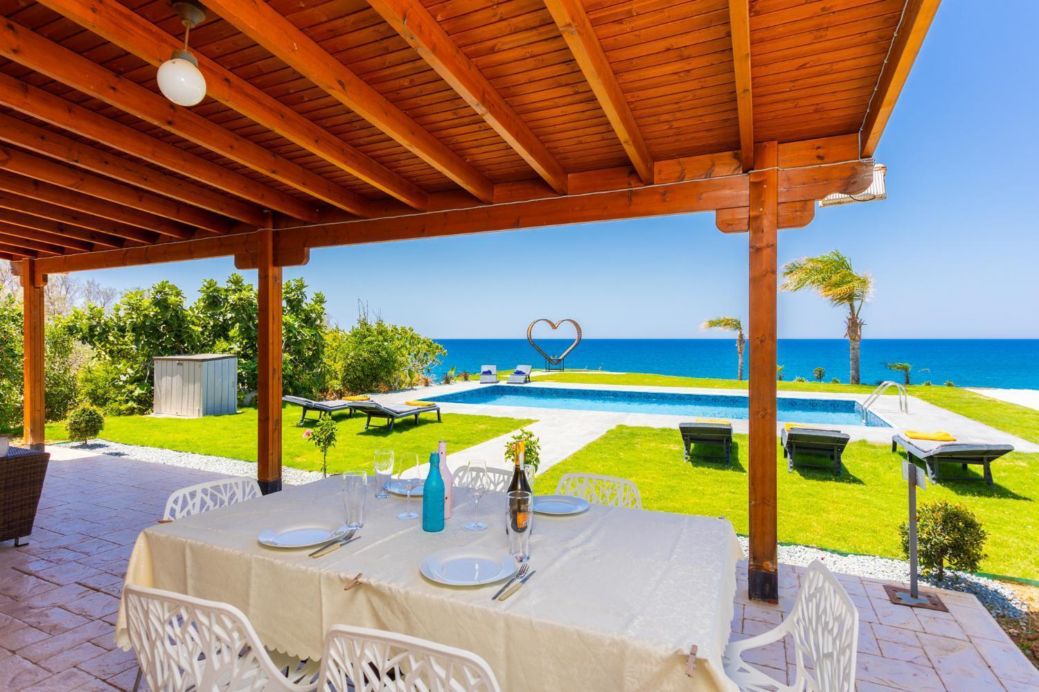 Villa Beach Heaven Pomos Exterior photo