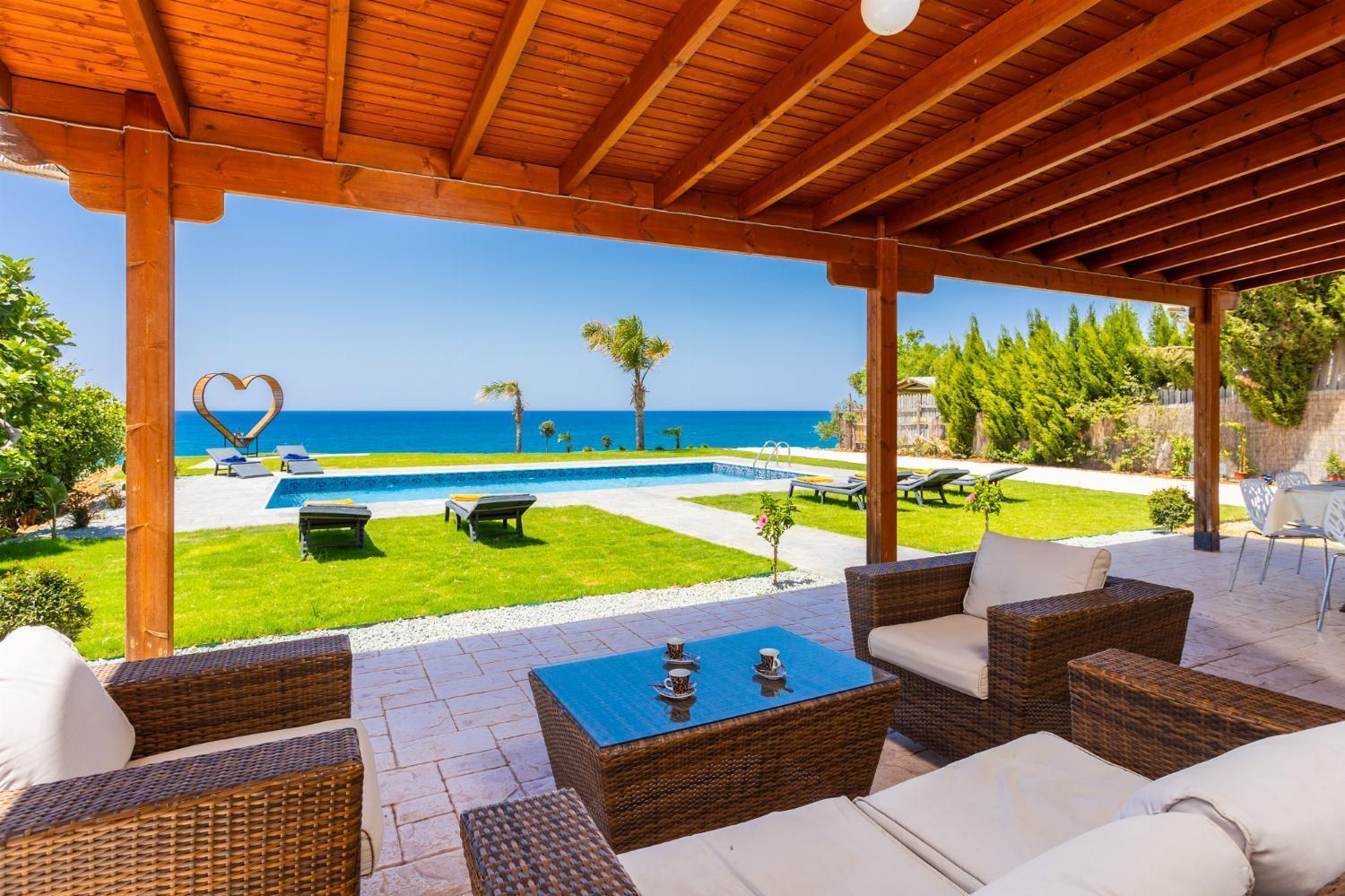 Villa Beach Heaven Pomos Exterior photo